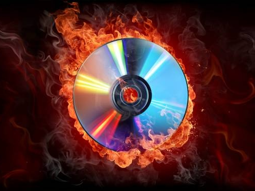 How to burn a disc in DVD-video format