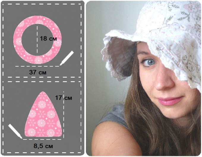 How to sew a summer hat