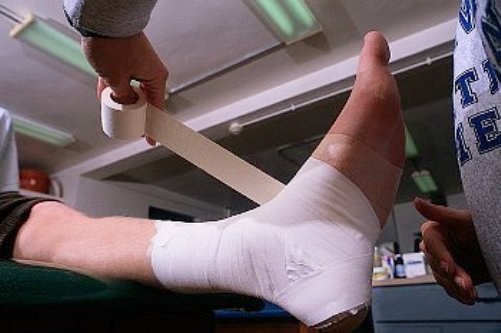How to wrap bandage