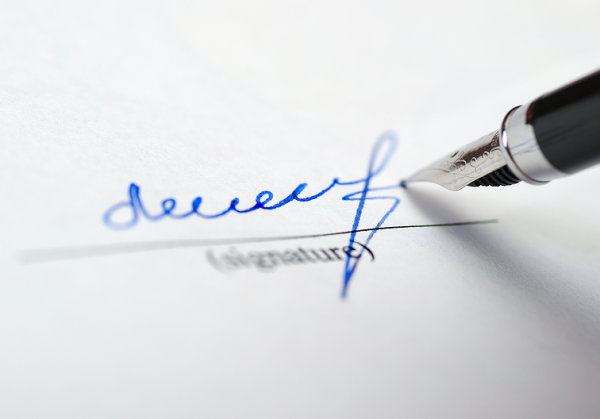 How to make a letter of attorney to sign