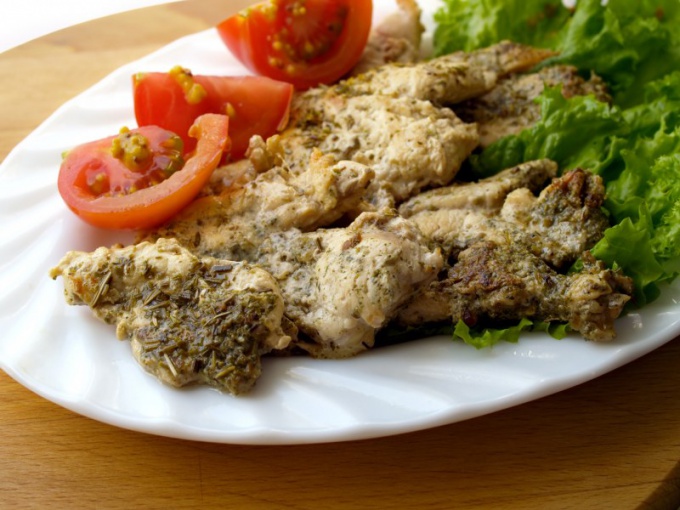 How delicious to cook chicken chops