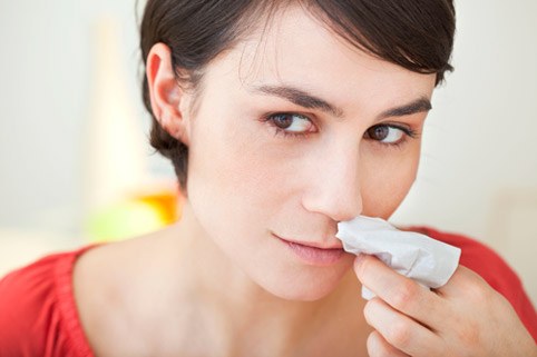 How to stop severe nosebleeds
