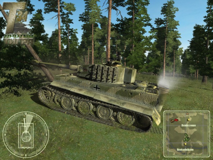 Как играть в Т-34 против тигра