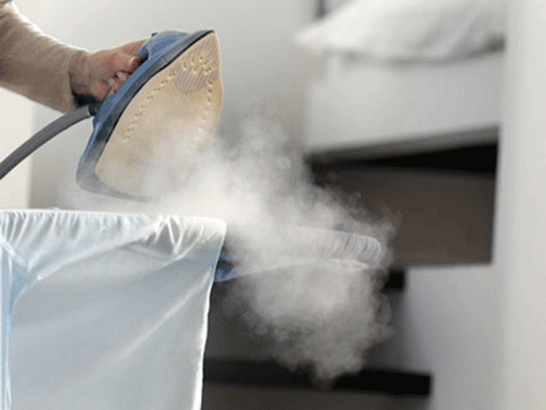 How to iron an iron with steam generator