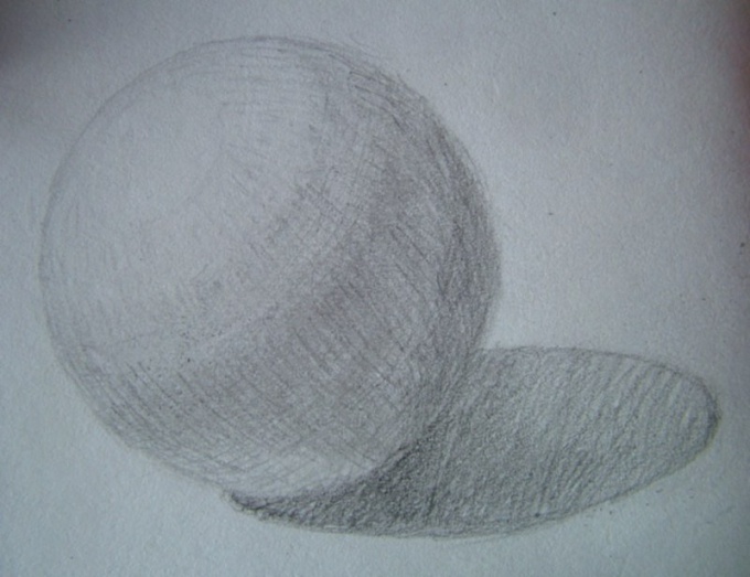 Как нарисовать <strong>шар</strong> <b>карандашом</b>