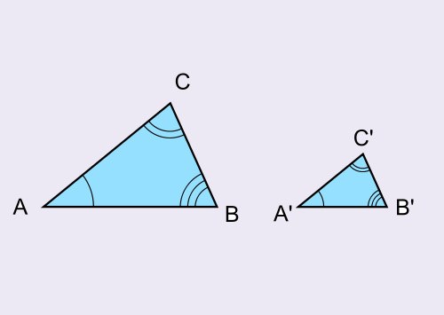 Сходственные треугольники