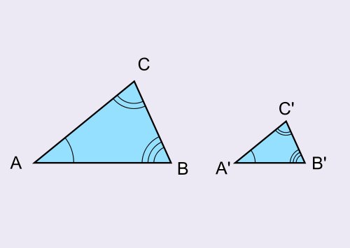 Similar triangles