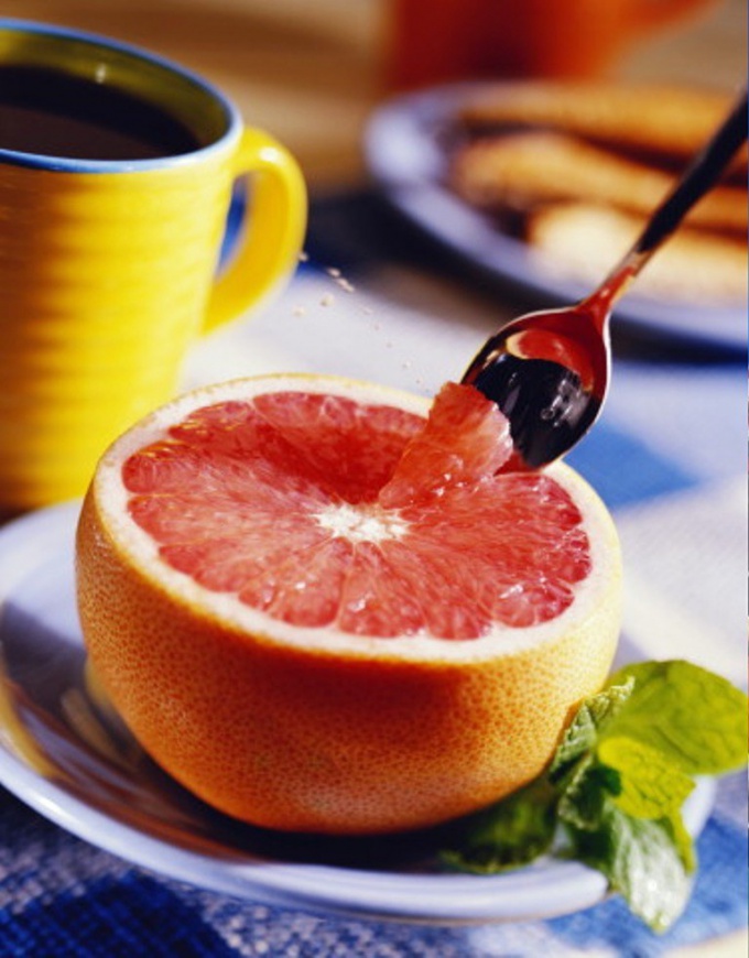 Как есть грейпфрут, дабы похудеть