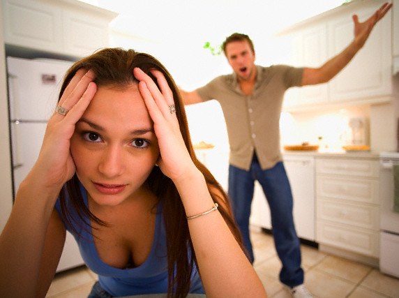 How to deal with aggressive husband