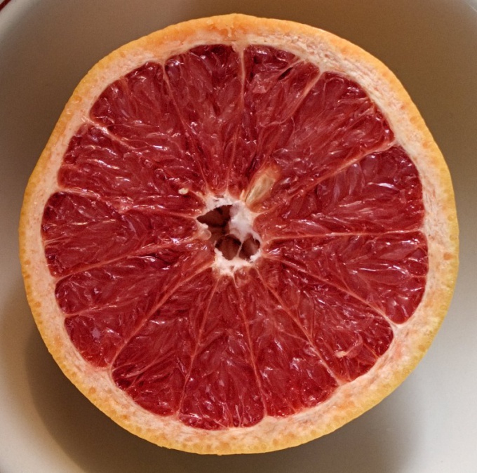 The grapefruit will speed up the burning of calories