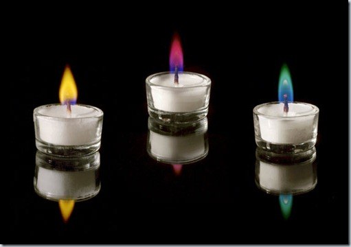 Как отстирать свечку
