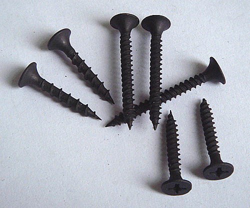 Screws with countersunk head