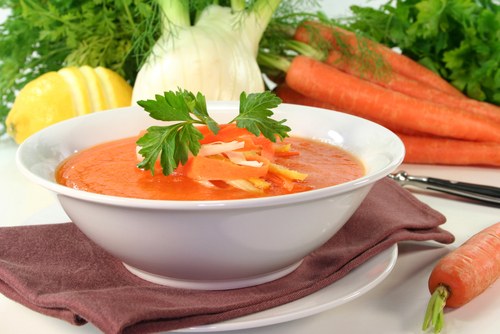 Как сделать морковный суп-пюре с кориандром