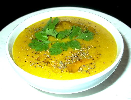 Как приготовить карри-суп с манго, брокколи и имбирем
