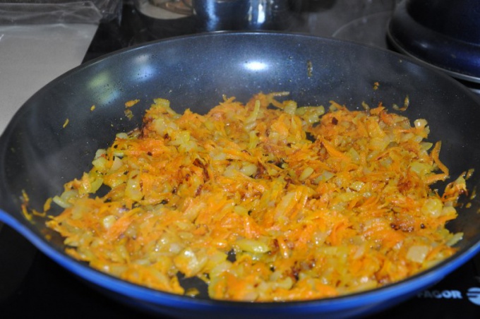 Sauté onions and carrots