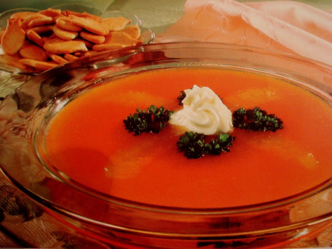 Как сделать морковный суп с апельсинами