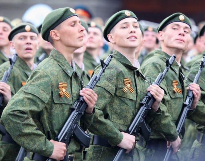 Как проходит парад Победы на Красной площади