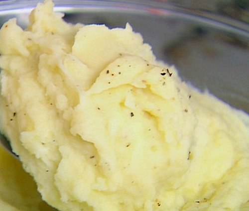 Как приготовить картофельное пюре с зеленым горошком 