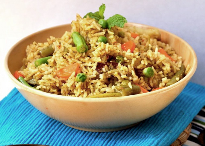 How to cook vegetable pilaf