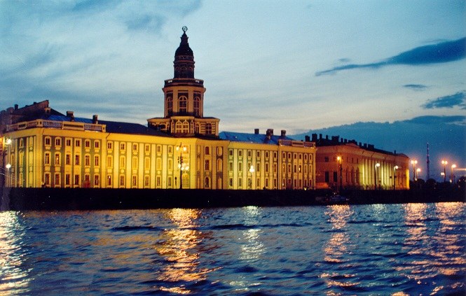 When in St. Petersburg white nights