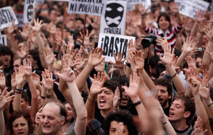 Почему протестуют в Испании