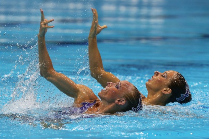 Летние олимпийские виды спорта: синхронное плавание