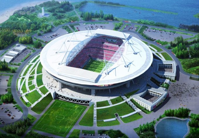 Как строят новый стадион «Зенита»