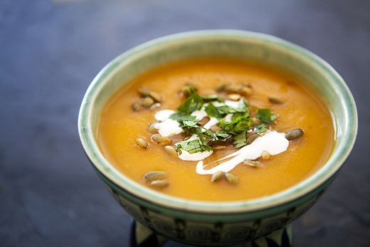 Какие супы варят из тыквы