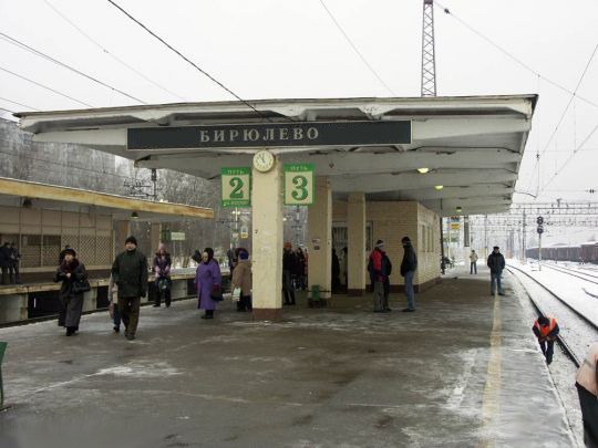 Platform Biryulevo-Passenger