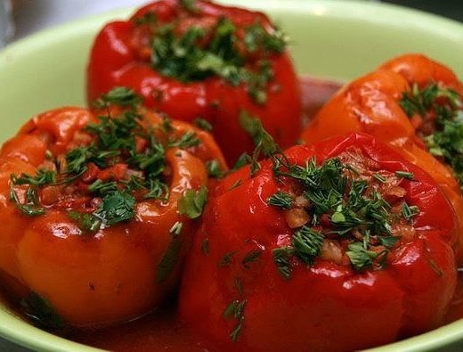 How to cook stuffed pepper