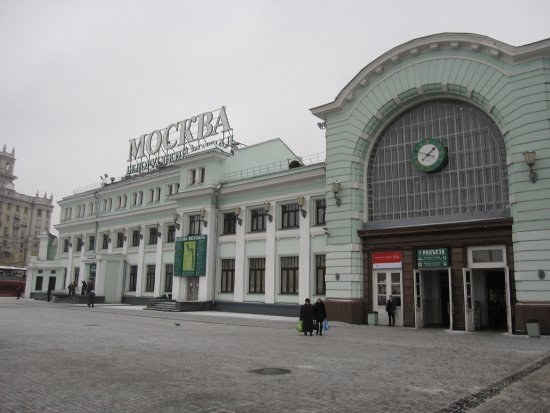 In Moscow to get to Belorussky station