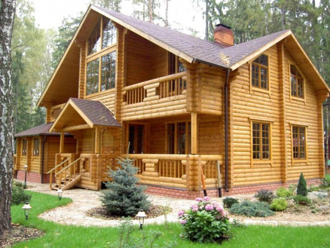 Modern designs of wooden houses