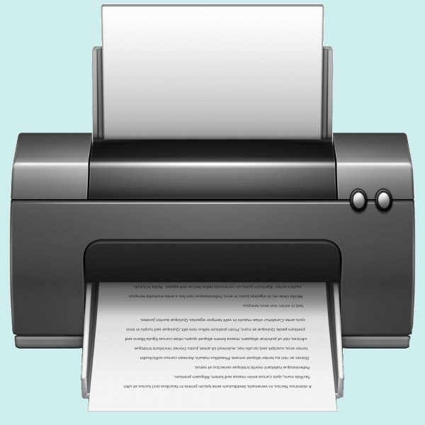 Как выводить на печать текст