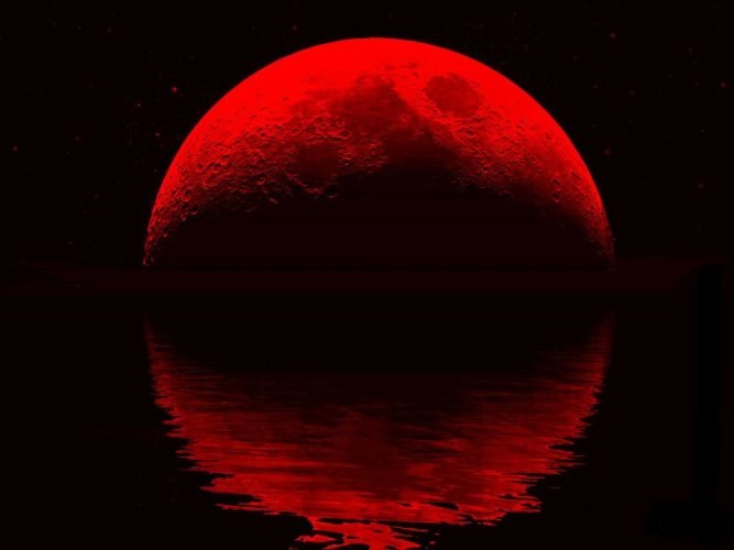 Why is the Moon sometimes red