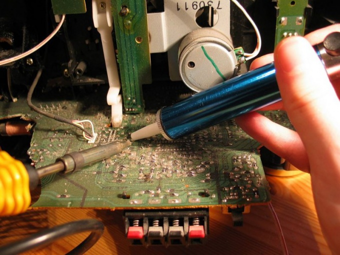 How to solder the wire