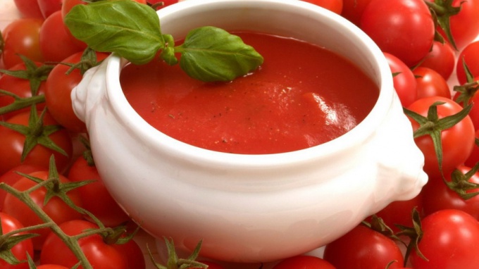 Ароматный томатный суп