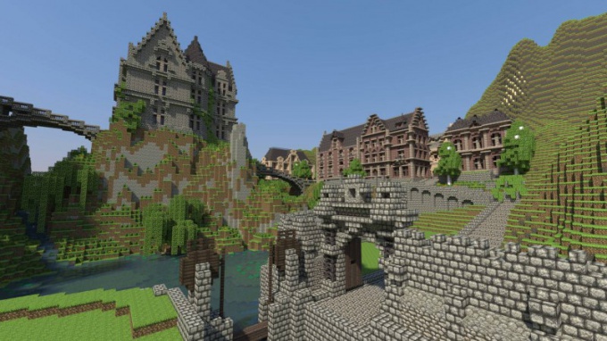 How to build a castle in minecraft