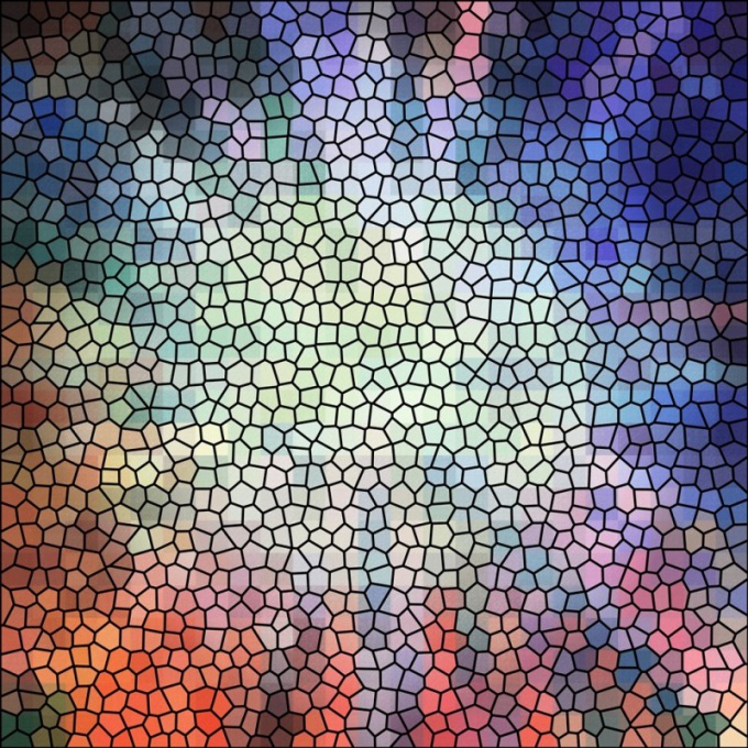 Мозаичное панно