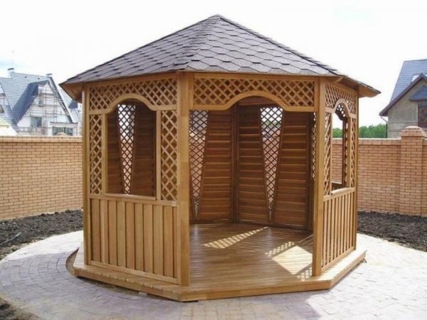 How to make the grid for the gazebo?