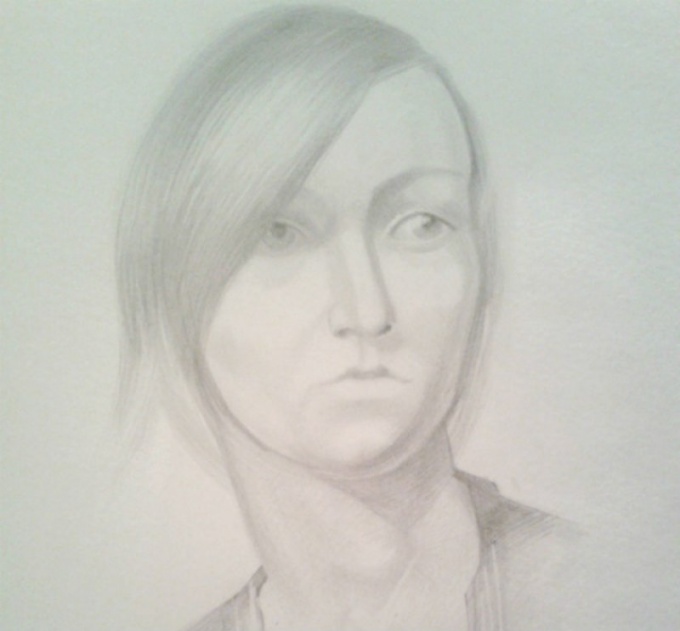 Как нарисовать портрет женщины простым карандашом