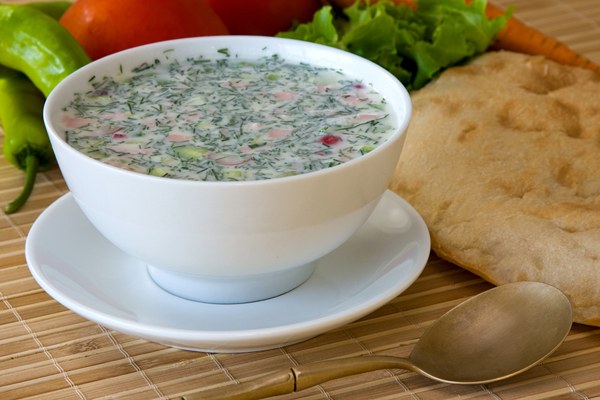 How to make okroshka with kefir