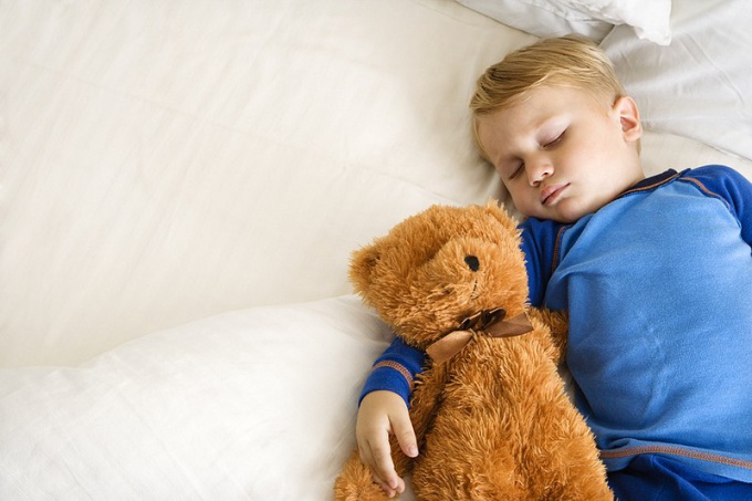 How to put to sleep his Teddy bear