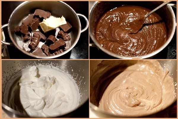 Как приготовить корзиночки с шоколадным муссом