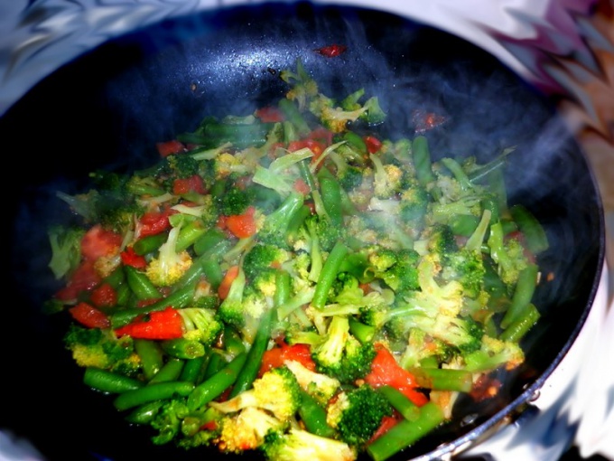 Готовим овощи