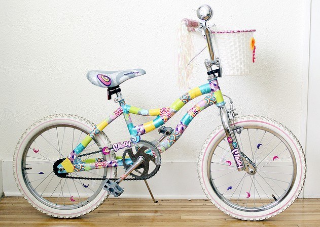 How to beautifully decorate your bike