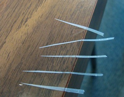 Как сделать необычные линии от середины ногтя в маникюре 