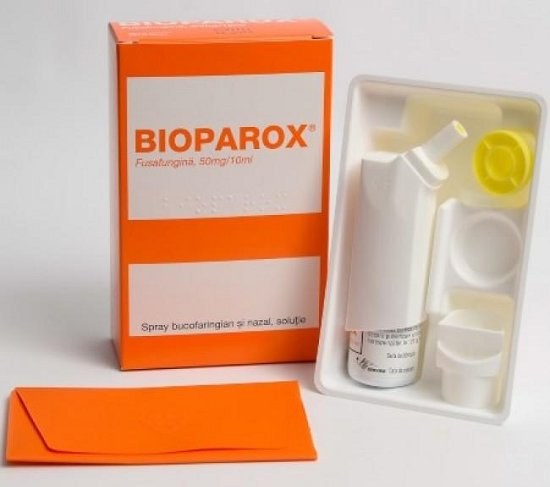 The drug for inhalation "Bioparox"
