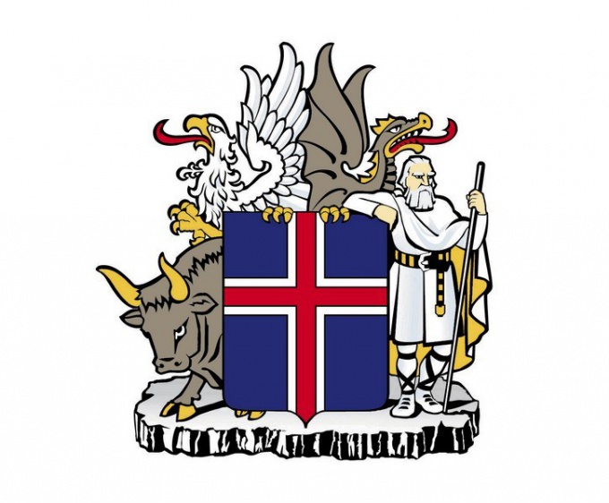 Что символизирует герб Исландии