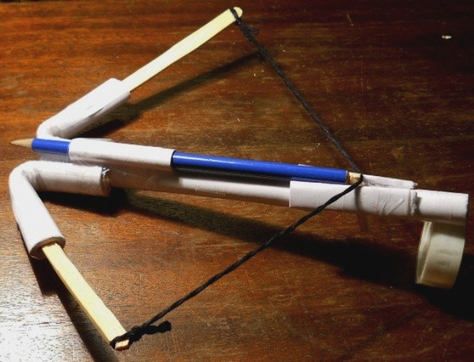 How to make a crossbow out of paper