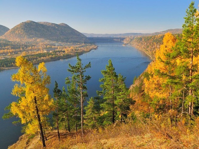 The Yenisei River